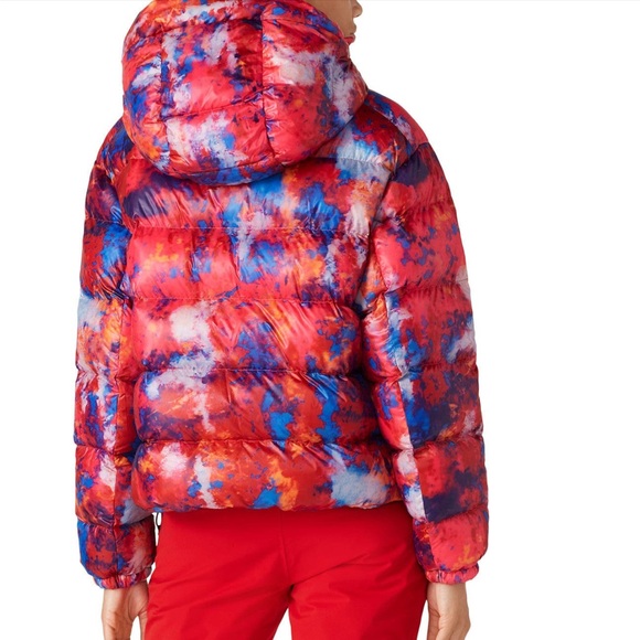 Bogner Fire + Ice ski puffer coat Ranja Jacket Pink Tie Dye - Picture 4 of 9